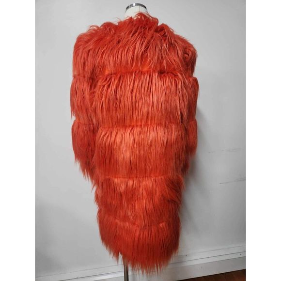 NWT Free People Anna Sui Fab Faux Fur Coat Size S. H - Picture 6 of 7